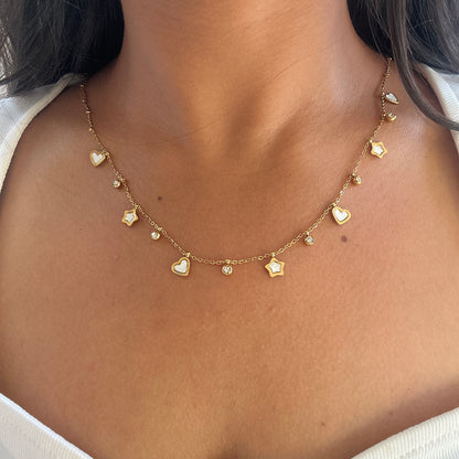 Heart & Star Necklace