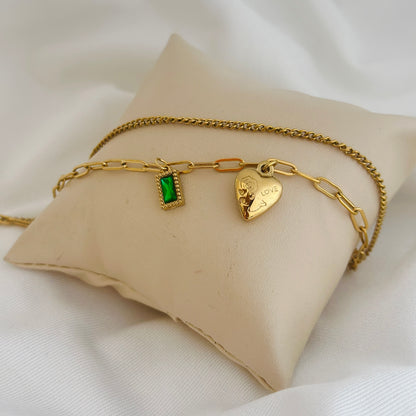 Layered Love Bracelet