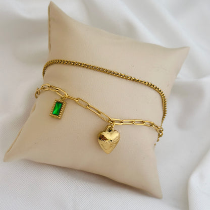 Layered Love Bracelet