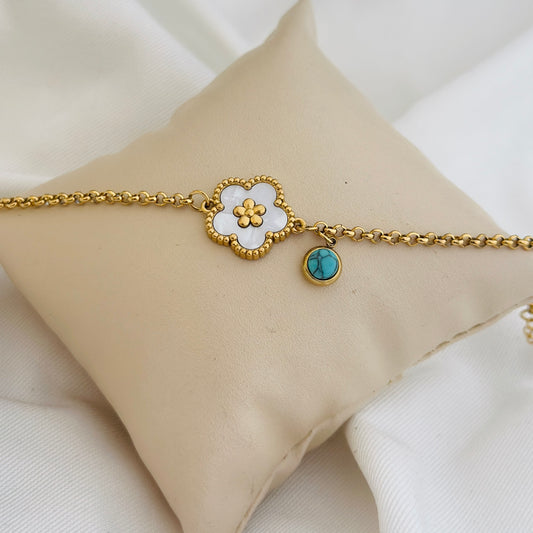 Turquoise Blossom Bracelet