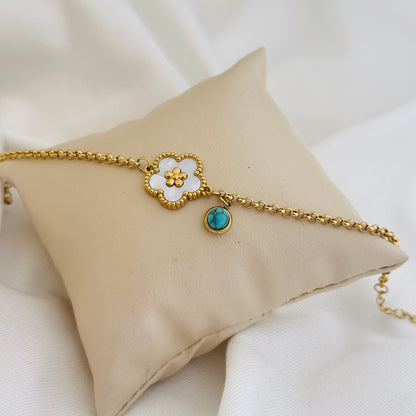 Turquoise Blossom Bracelet