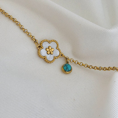 Turquoise Blossom Bracelet