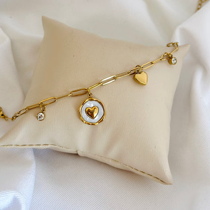 Love Letter Link Bracelet