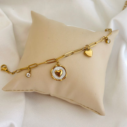Love Letter Link Bracelet