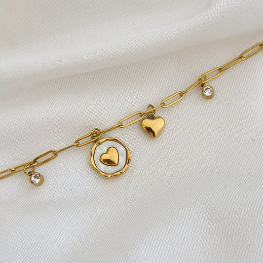 Love Letter Link Bracelet