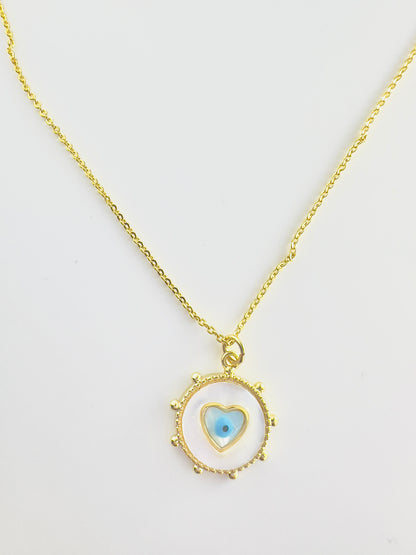 Heart of Eye Necklace