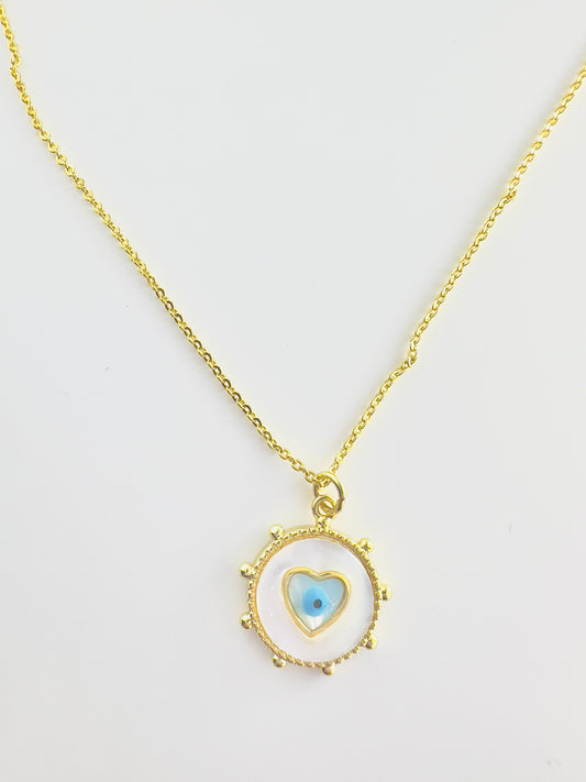 Heart of Eye Necklace