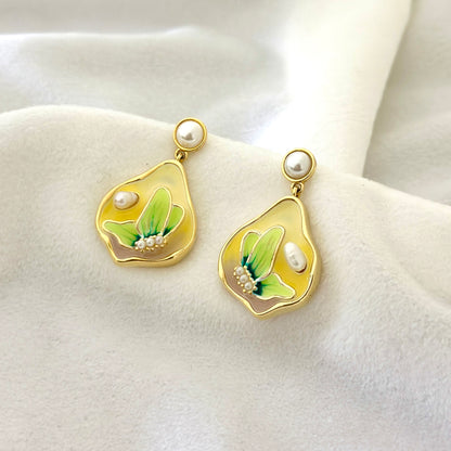Bloom Butterfly Earrings