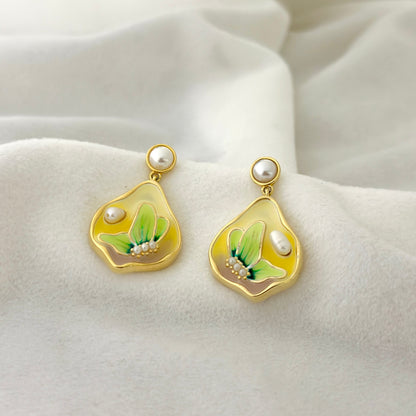 Bloom Butterfly Earrings