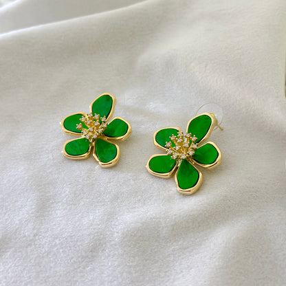 Twilight Flower Studs