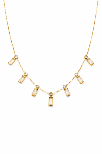 Starlit Drop Necklace