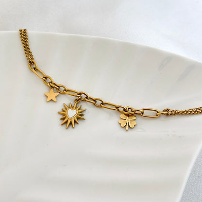 Lucky Charms Gold Bracelet