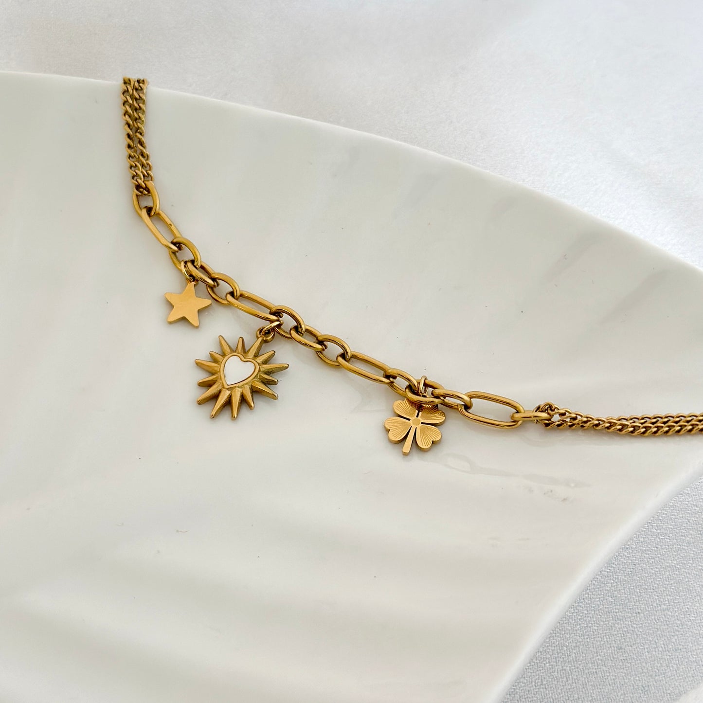 Lucky Charms Gold Bracelet