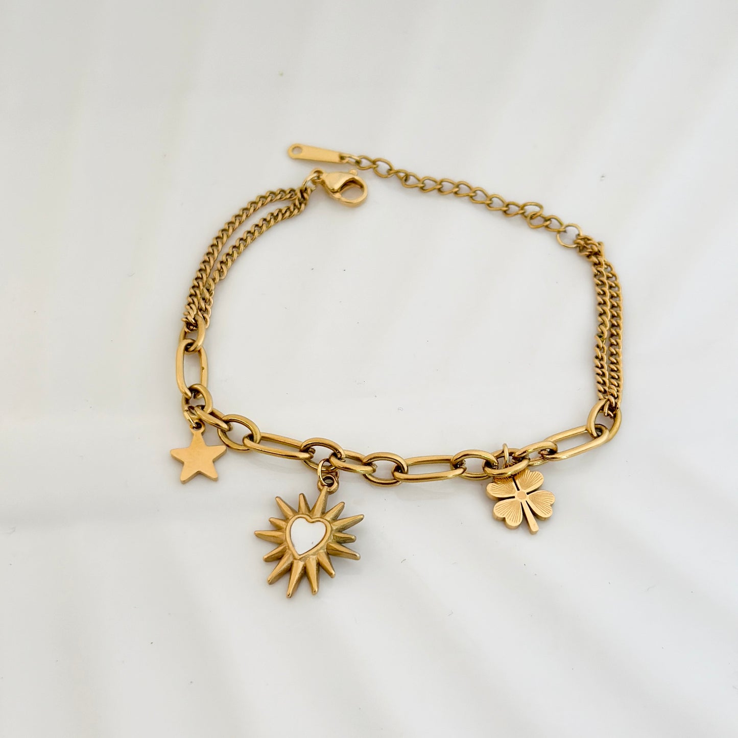 Lucky Charms Gold Bracelet