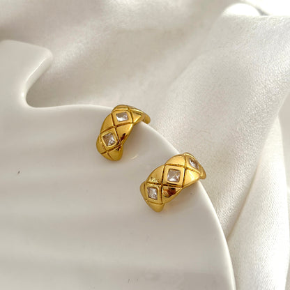 Grid Earrings