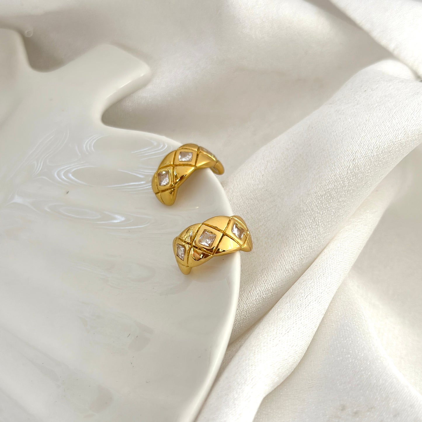 Grid Earrings