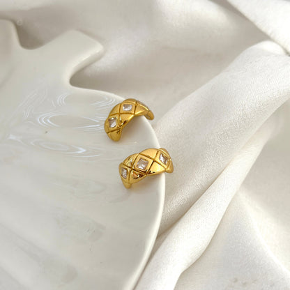 Grid Earrings