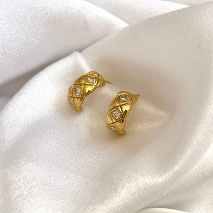 Grid Earrings