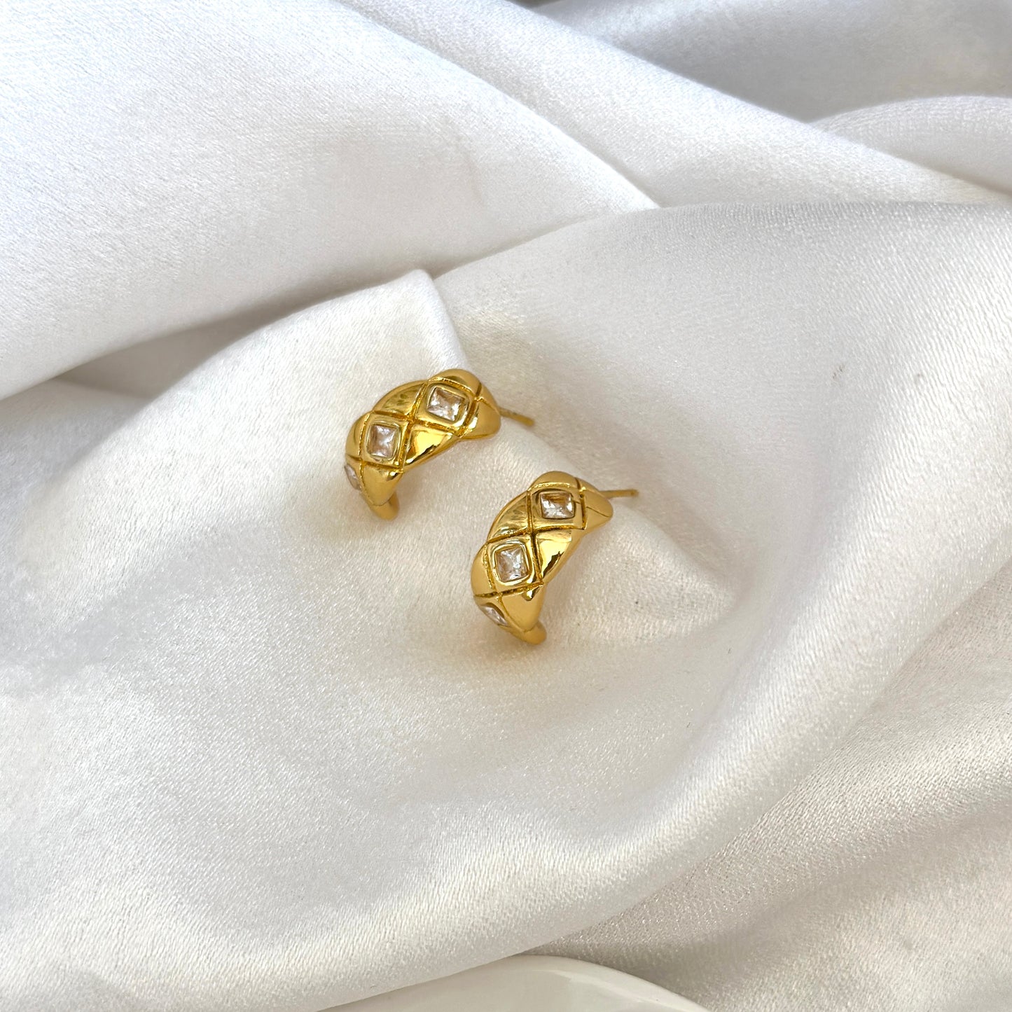 Grid Earrings
