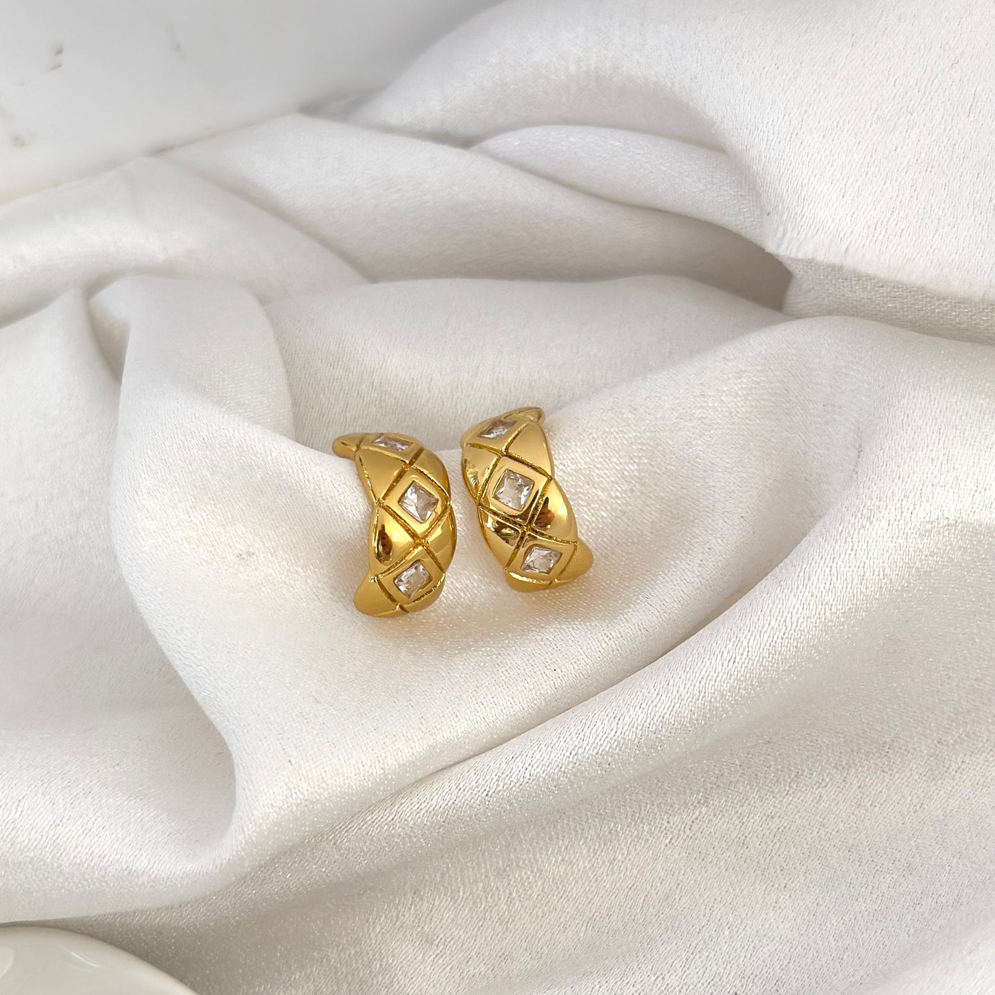 Grid Earrings
