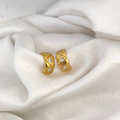Grid Earrings
