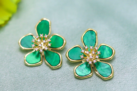 Twilight Flower Studs