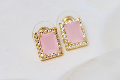 Blush Elegance Studs