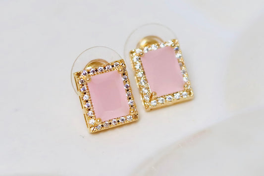 Blush Elegance Studs
