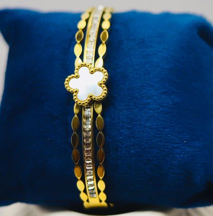 Radiant Clover Bracelet