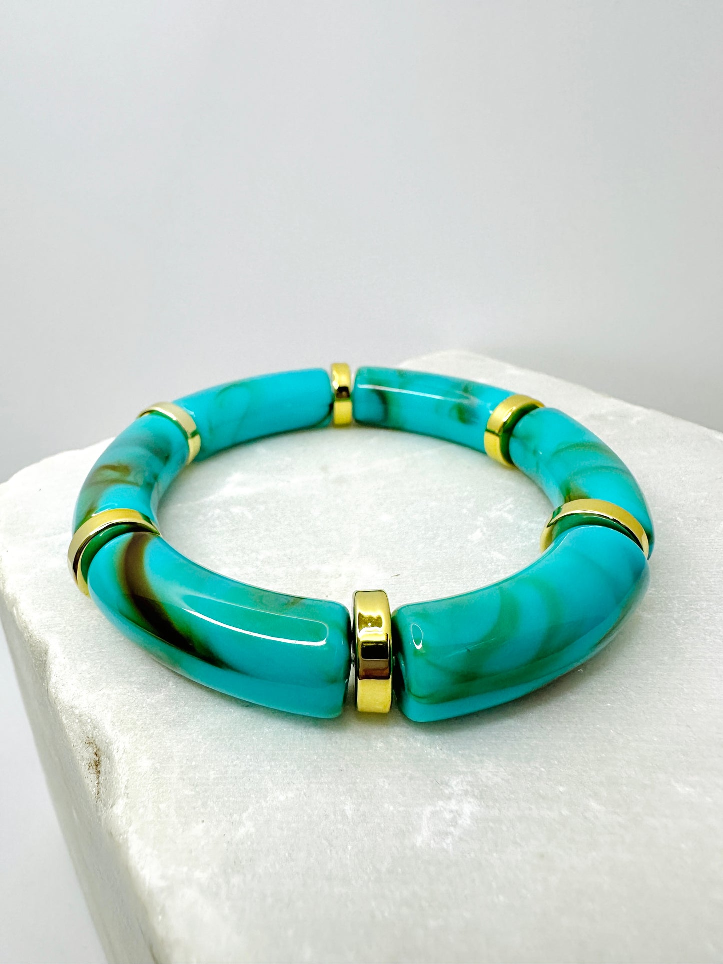 Turquoise Resin Bracelet