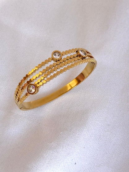 Triple Layer Bracelet