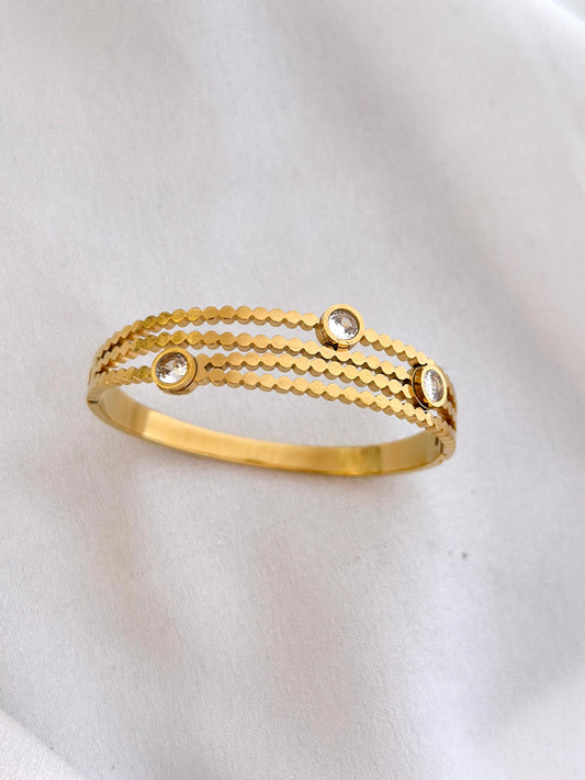 Triple Layer Bracelet