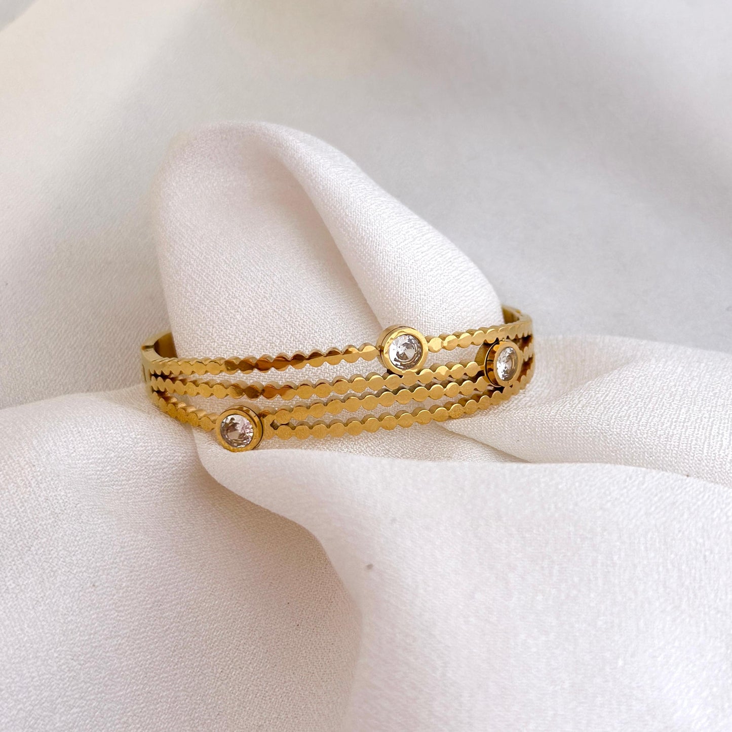 Triple Layer Bracelet
