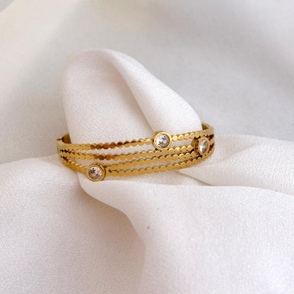 Triple Layer Bracelet