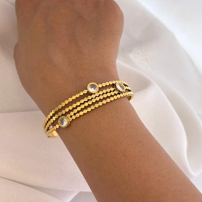 Triple Layer Bracelet