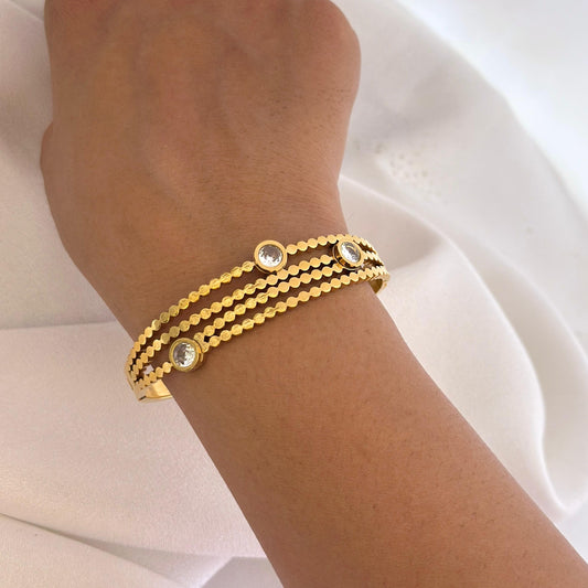 Triple Layer Bracelet