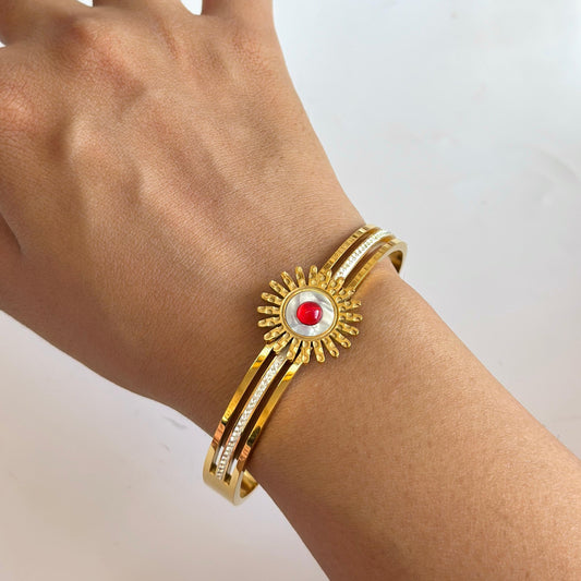 Celestial Sunburst Bracelet