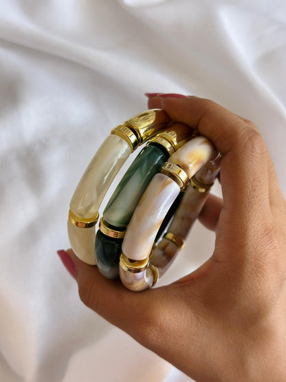 Alabaster Heart Stack