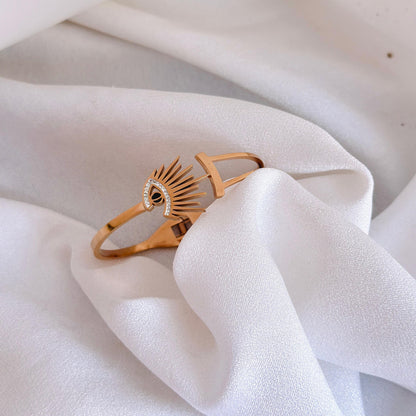 Geometric Eye Bracelet