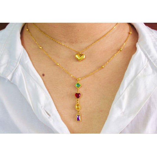 Eternal Love Gem Necklace